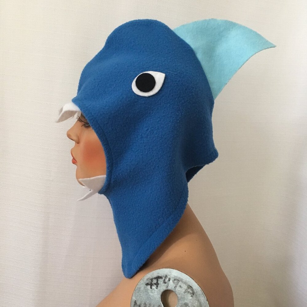 Shark Head Hat Costume